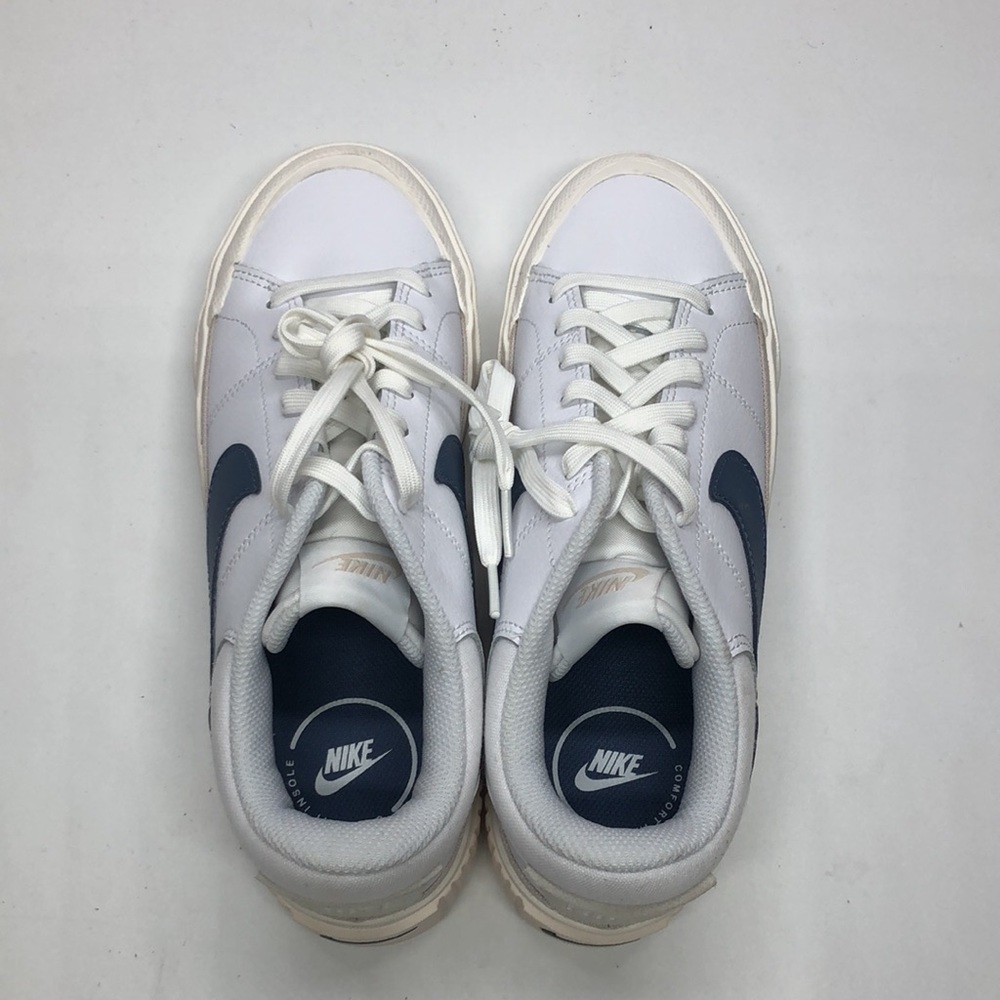 Women’s Nike court legacy lift White/Blue DM7590-104 NWOB - Picture 5 of 5